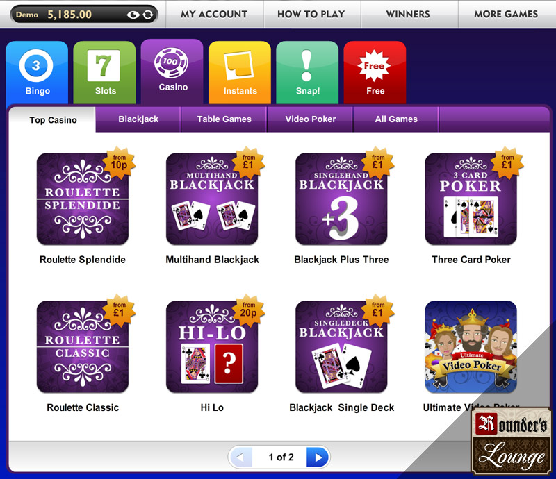 Kasinospel: Gamble Ett spel med riktig inkomst på alla våra webbsidor i Storbritannien