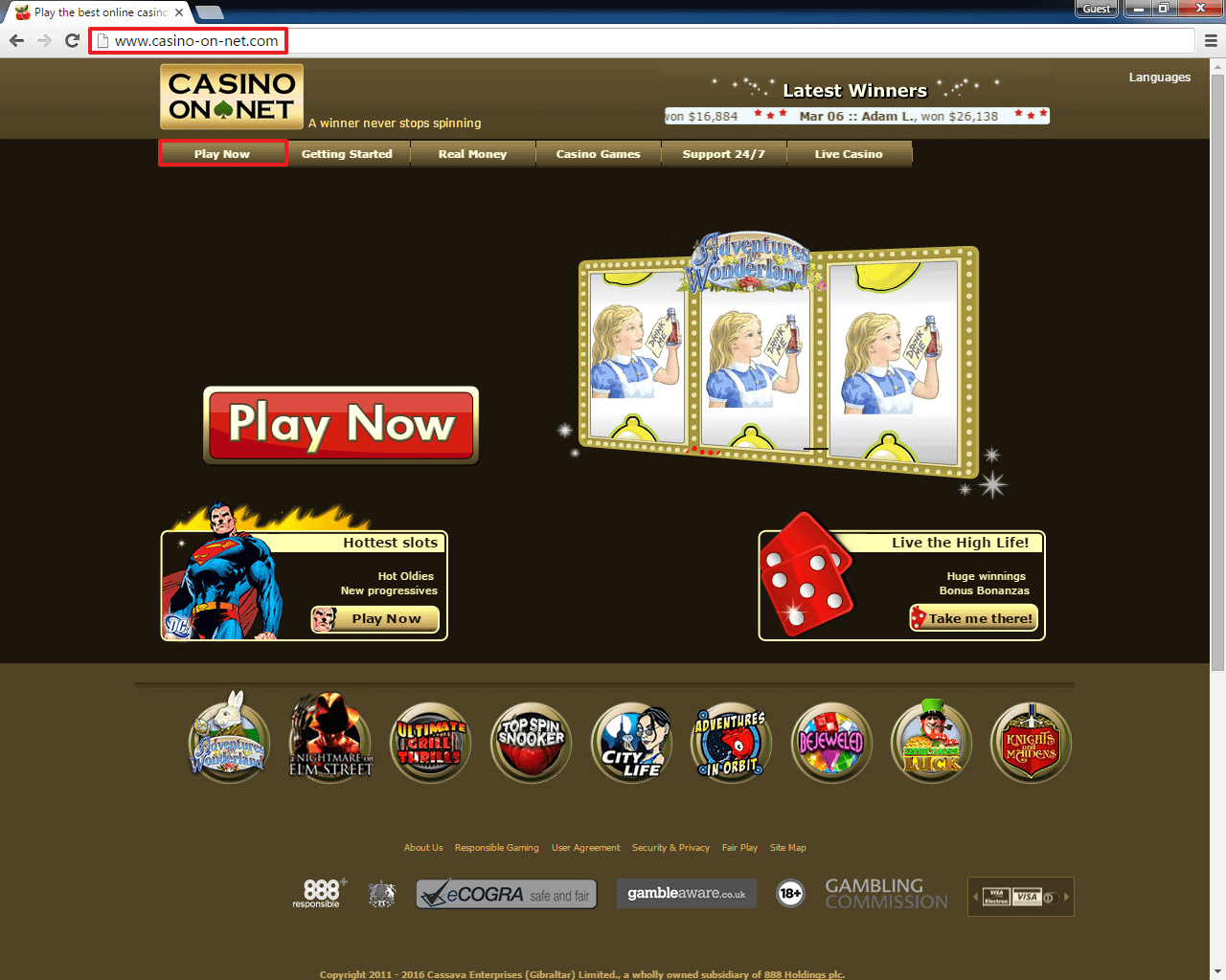 online casino slots