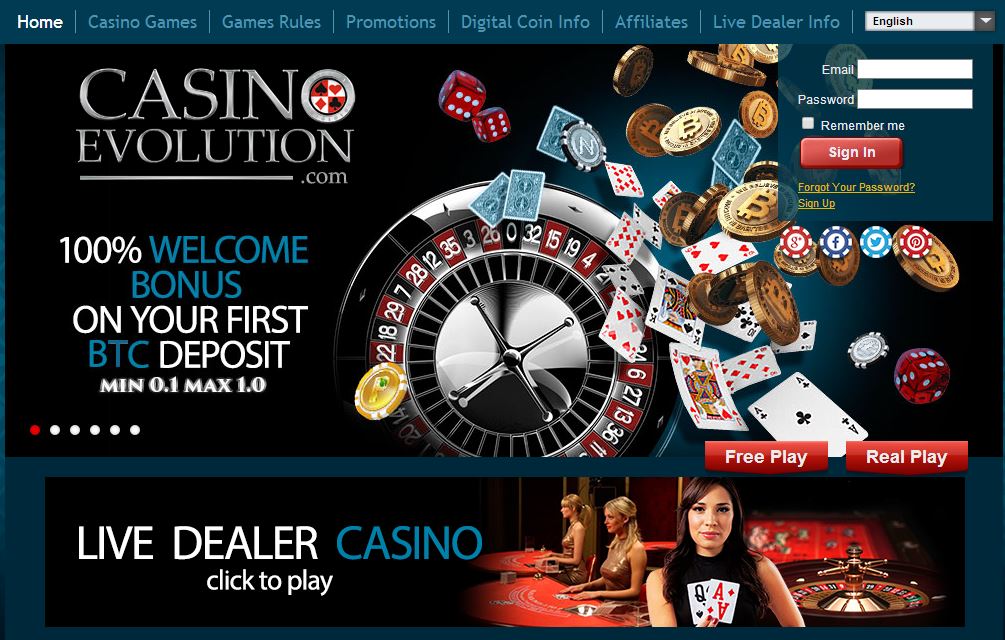 evolution gaming online casino