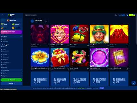 Découvrez le Luxe du Jeu en Ligne avec Billionaire Spin : Jouez au Casino Maintenant!